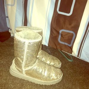 Sparkly ugg boots